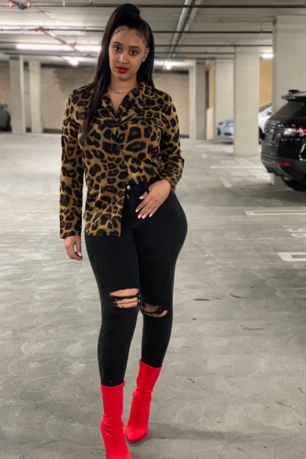 Megan Button Up