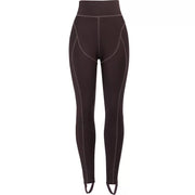 Chocolate Stirrup Leggings