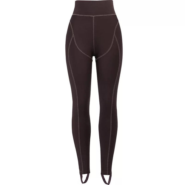 Chocolate Stirrup Leggings