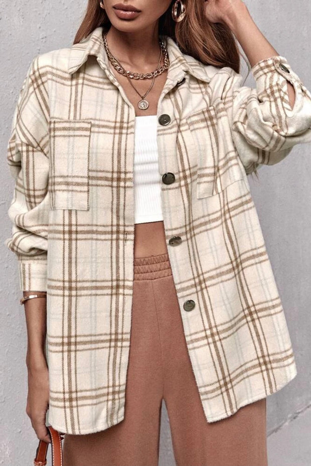 Pria Plaid Button Up