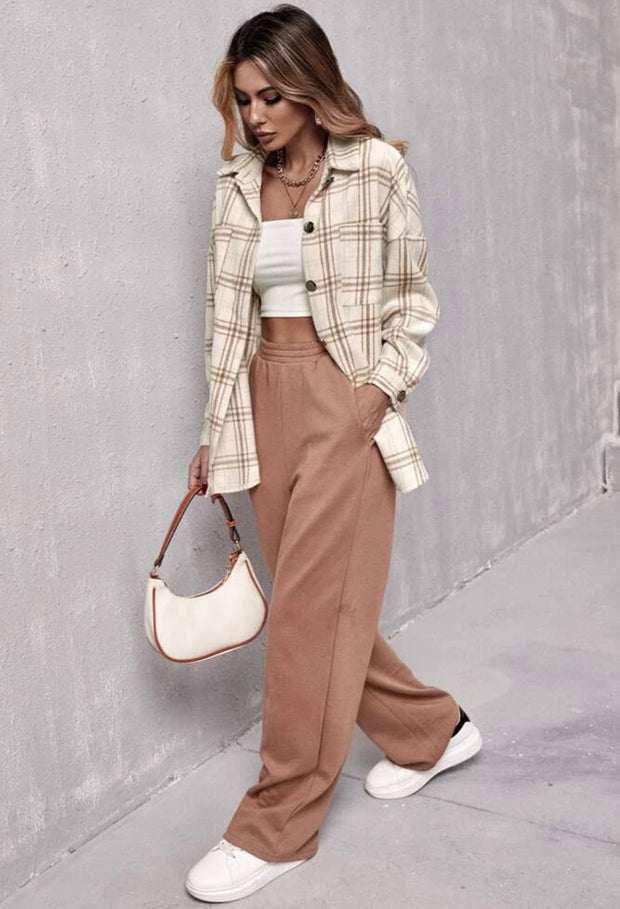 Pria Plaid Button Up
